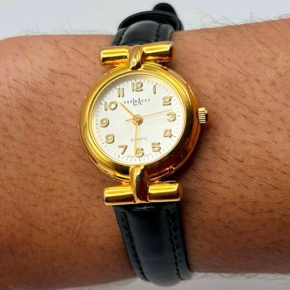 Gold & Black L.A. Express Watch